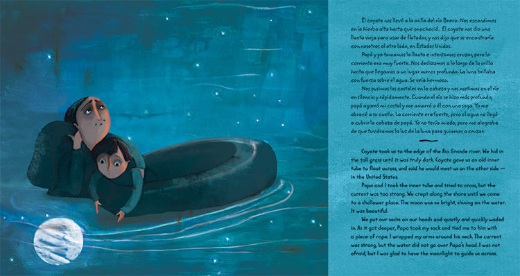 Help children understand the challenges that immigrant families face with the sensitively written bilingual picture book La Frontera: El viaje con papa/My Journey with Papa. Click through for an in-depth review, plus a free resource pack that will help the kids understand immigration and develop empathy for children who are immigrants. #childrensbooks #immigrantrights #ownvoices