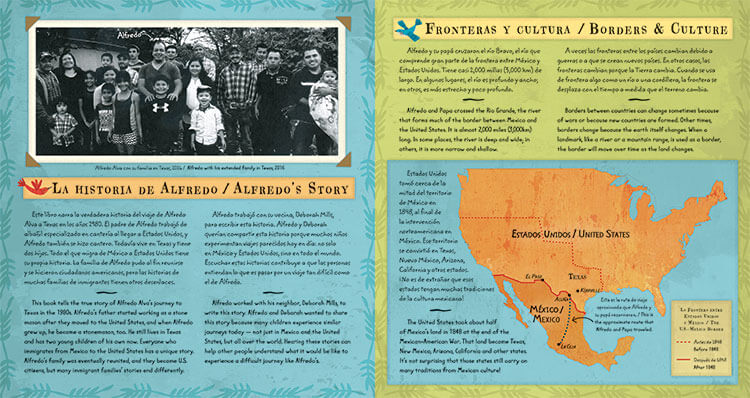 Help children understand the challenges that immigrant families face with the sensitively written bilingual picture book La Frontera: El viaje con papa/My Journey with Papa. Click through for an in-depth review, plus a free resource pack that will help the kids understand immigration and develop empathy for children who are immigrants. #childrensbooks #immigrantrights #ownvoices