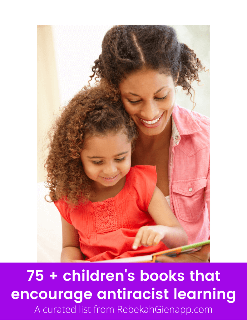 Childcare providers will receive this list of antiracist children's books.