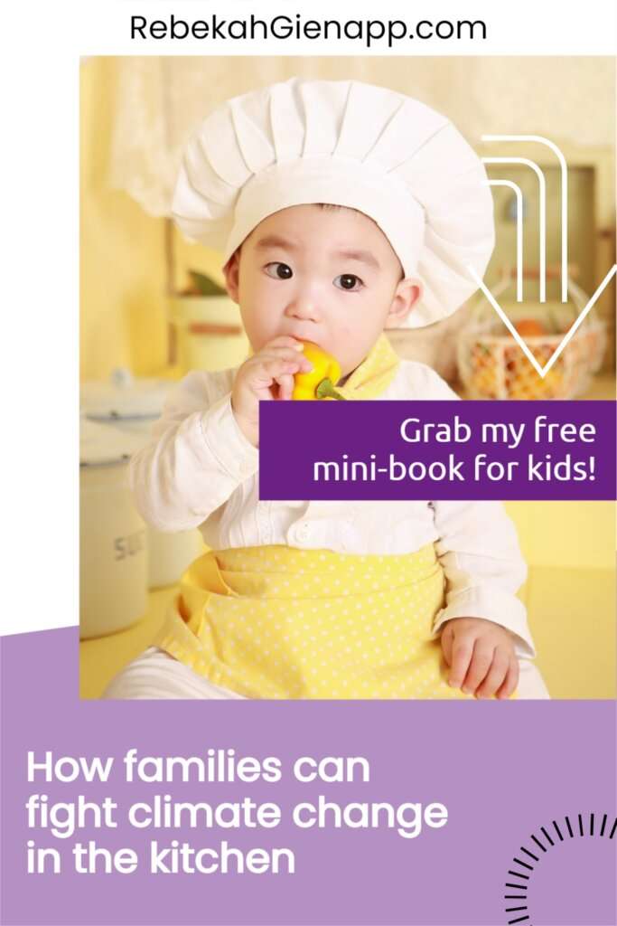Want to do your part to stop climate change? One of the biggest places your family can have an impact is in your kitchen! Click through for tips on how to make choices that help the planet and its peoples when you decide what to eat, plus ideas for getting your kids on board.