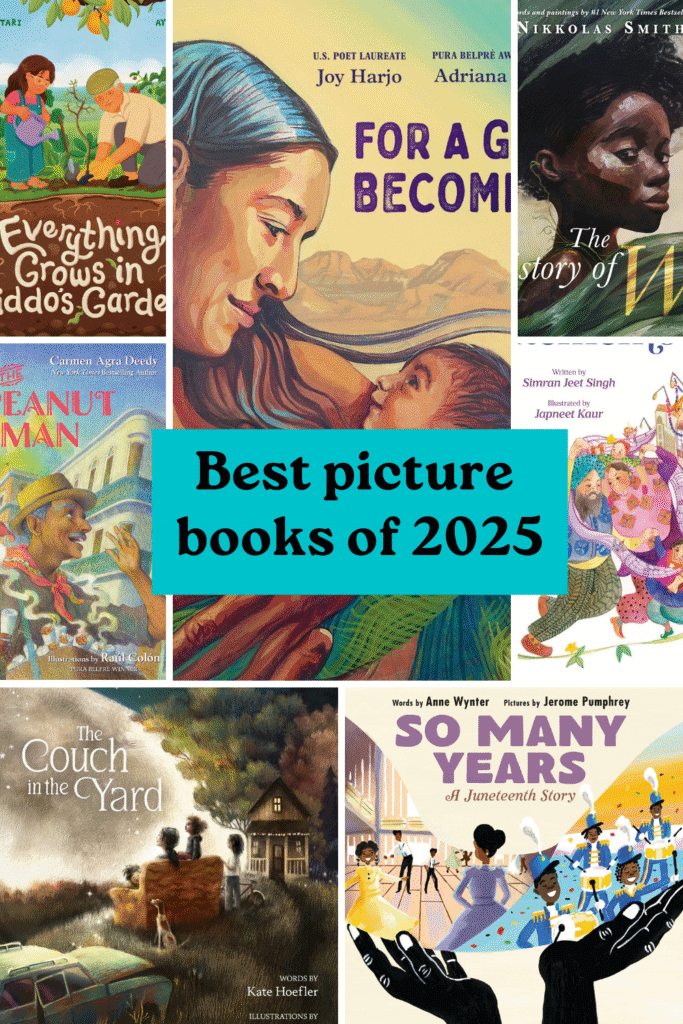These are the best picture books of 2025 that are diverse or have anti-bias and social justice themes, perfect for your home or classroom.