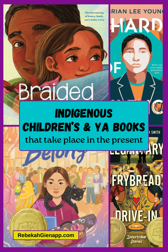 In these engaging Indigenous children's books & YA books set in the present day, kids learn that Native Americans are still here!