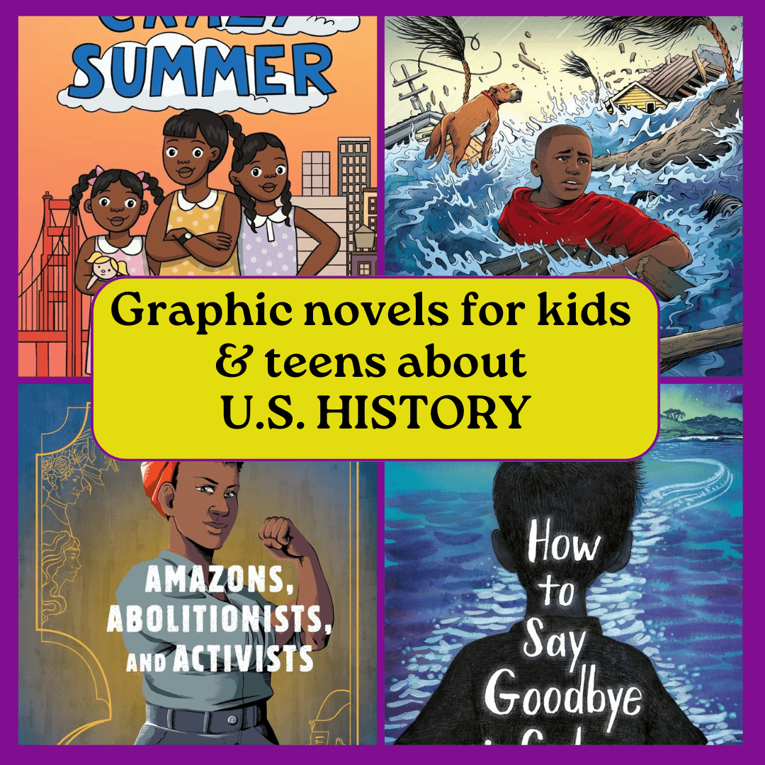 U.S. history graphic novels for kids & teens