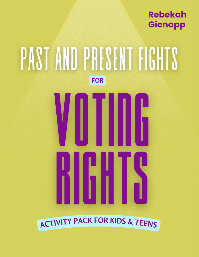 Throughout U.S. history and even today, many groups had to fight for their right to vote. This youth resource includes 29 learning and activity ideas.