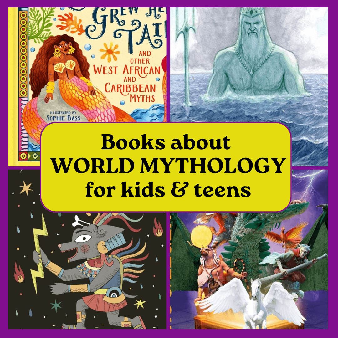 World mythology books for children and teens
